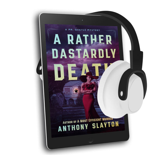 A Rather Dastardly Death AUDIOBOOK Historical Mystery